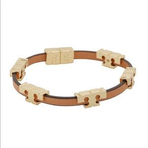 Tory Burch Serif T Single Wrap Bracelet